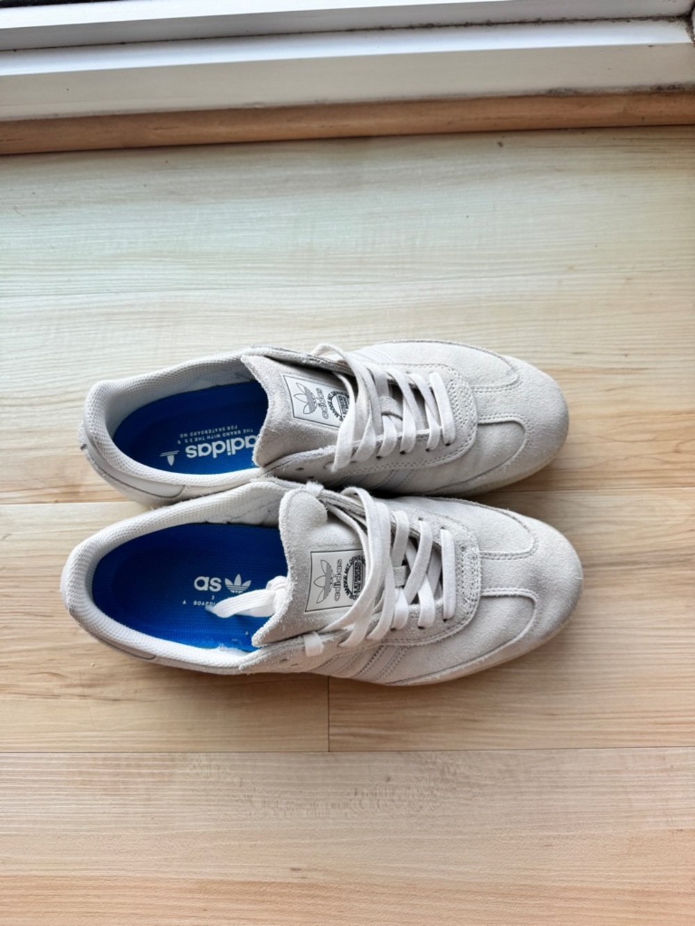 Adidas Samba Chalk White/Carbon Grey
